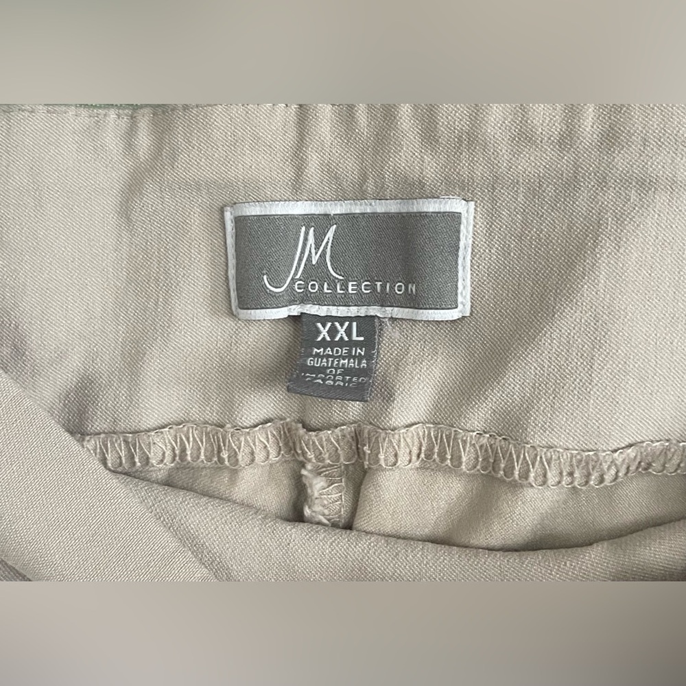 Casual stretch tan pants - Picture 4 of 4
